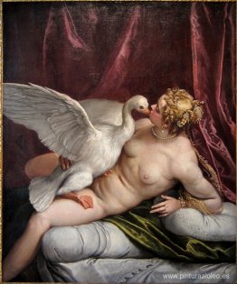Leda y el cisne en el Palacio de Fesch Ajaccio Leda y el cisne en el Palacio de Fesch Ajaccio