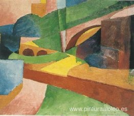 Sin título (Paisaje con puente) Sin título (Paisaje con puente)