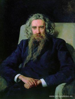 Retrato de Vladimir Soloviev Retrato de Vladimir Soloviev