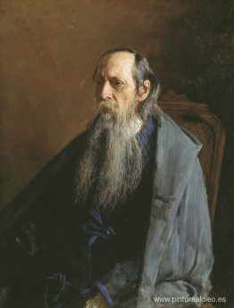 Retrato de Mijail Yevgrafovich Saltykov-Shchedrin Retrato de Mijail Yevgrafovich Saltykov-Shchedrin