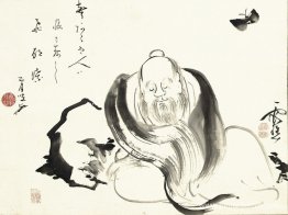 Zhuangzi soñando con una mariposa (o una mariposa soñando con Zh Zhuangzi soñando con una mariposa (o una mariposa soñando con Zh