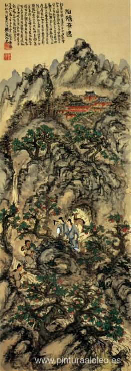 Tomioka Tessai Encuentro con Mujeres Inmortales Tomioka Tessai Encuentro con Mujeres Inmortales