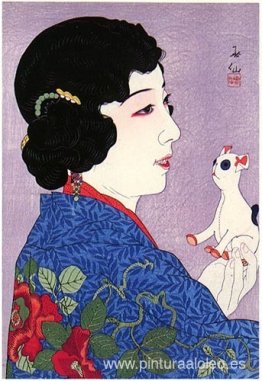 Mizutani Yaeko como Tsubaki-hime en La Traviata Mizutani Yaeko como Tsubaki-hime en La Traviata