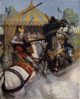 La lanza de Sir Mador se rompió en pedazos, pero la lanza del ot La lanza de Sir Mador se rompió en pedazos, pero la lanza del ot