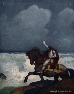 Cuando Sir Percival llegó al borde Cuando Sir Percival llegó al borde
