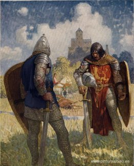 Soy Sir Launcelot du Lake, hijo de Benwick del rey Ban y caballe Soy Sir Launcelot du Lake, hijo de Benwick del rey Ban y caballe