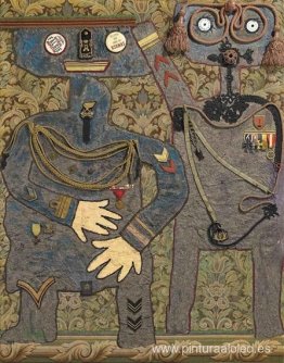 El conde Suwrow Rjnniskj con su ayudante de campo durante la cam El conde Suwrow Rjnniskj con su ayudante de campo durante la cam