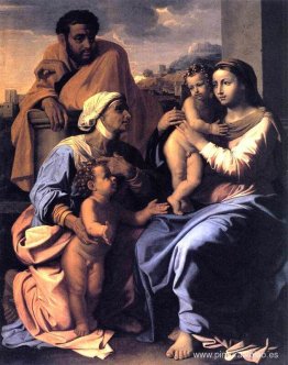 La Sagrada Familia con Santa Isabel y Juan Bautista La Sagrada Familia con Santa Isabel y Juan Bautista