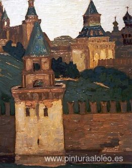 Moscú. Vista del Kremlin desde Zamoskvorechie. Moscú. Vista del Kremlin desde Zamoskvorechie.