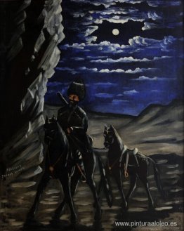 Ladrón con un caballo robado Ladrón con un caballo robado