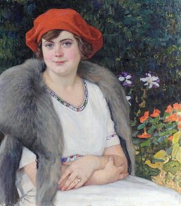Retrato de la esposa del artista. Retrato de la esposa del artista.