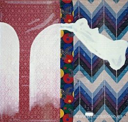 Sin título (pintura de lente) Sin título (pintura de lente)