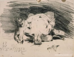 Estudio para los luchadores Estudio para los luchadores