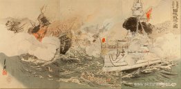 Guerra chino-japonesa: la armada japonesa victoriosa frente a Ta Guerra chino-japonesa: la armada japonesa victoriosa frente a Ta