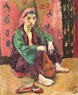 Odalisca con Mandolina Odalisca con Mandolina