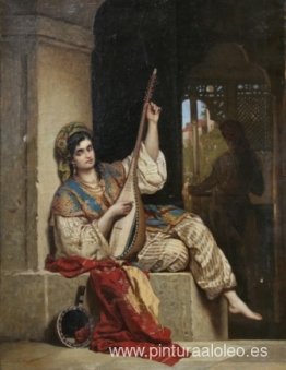 El cantante de laúd El cantante de laúd