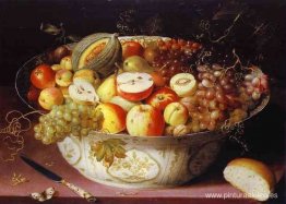 Naturaleza muerta de fruta en un cuenco Wan-li Naturaleza muerta de fruta en un cuenco Wan-li