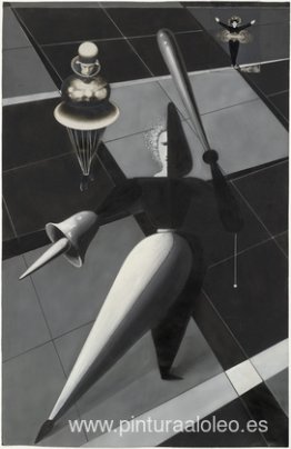 Figuras en el espacio: estudio para el ballet triádico Figuras en el espacio: estudio para el ballet triádico