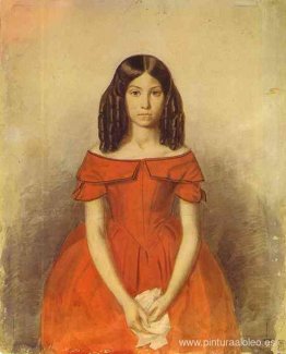 Retrato de N. P. Zhdanovich cuando era niño Retrato de N. P. Zhdanovich cuando era niño