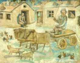 Bueyes. Escena de la vida de los salvajes. Bueyes. Escena de la vida de los salvajes.