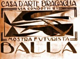 Cartel de "Casa de Arte Bragaglia" Cartel de "Casa de Arte Bragaglia"