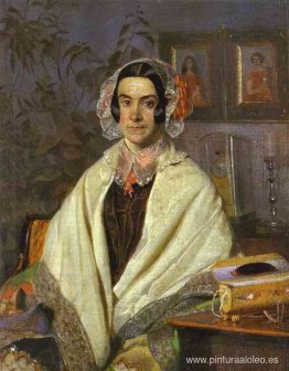 Retrato de O. P. Zhdanovich Retrato de O. P. Zhdanovich