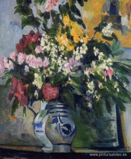 Dos jarrones de flores Dos jarrones de flores