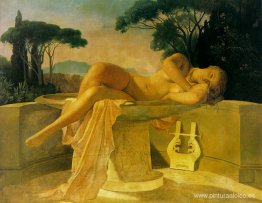 Chica en una palangana Chica en una palangana