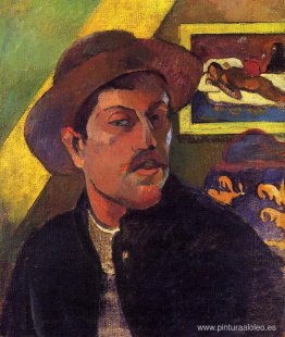 Autorretrato con sombrero Autorretrato con sombrero