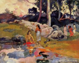 Mujeres a orillas del río. Mujeres a orillas del río.