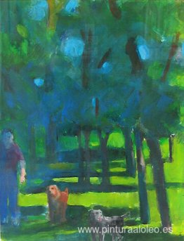 En un parque VII En un parque VII