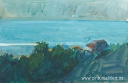 Vista del mar desde Malibú Vista del mar desde Malibú