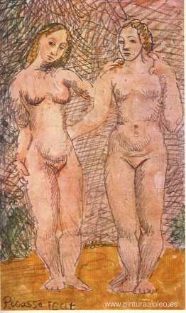 Dos mujeres desnudas Dos mujeres desnudas