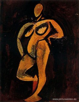 Desnudo de pie Desnudo de pie