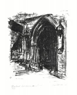 Portal de la iglesia de Kermaria-en-Isquit en Bretaña, Francia Portal de la iglesia de Kermaria-en-Isquit en Bretaña, Francia