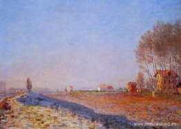 La llanura de Colombes, la escarcha blanca La llanura de Colombes, la escarcha blanca