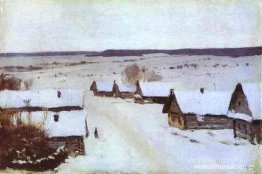 Pueblo en invierno Pueblo en invierno