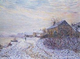 Grietas de nieve cerca del Sena Grietas de nieve cerca del Sena