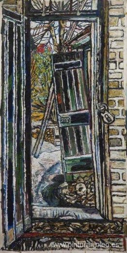 Puerta de la cochera Puerta de la cochera