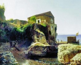 En la isla de Capri. La casa del pescador. En la isla de Capri. La casa del pescador.