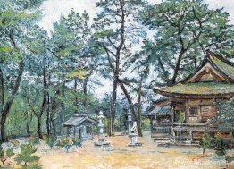 Puerta del templo en Japón Puerta del templo en Japón