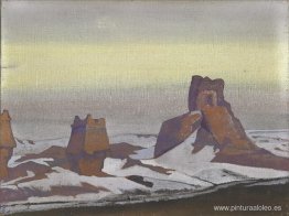 Ruinas de un fuerte chino Ruinas de un fuerte chino