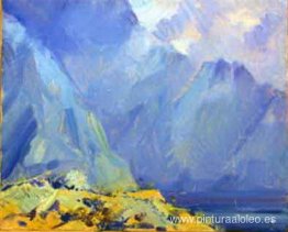 lago en las montañas lago en las montañas