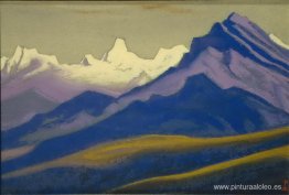 Himalaya. Huellas de montañas abigarradas. Himalaya. Huellas de montañas abigarradas.