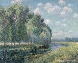 Junto al río Eure en primavera Junto al río Eure en primavera