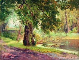 Bajo los árboles verdes (paisaje de verano) Bajo los árboles verdes (paisaje de verano)