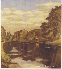 Cobertizo para botes en el lago Blenheim Cobertizo para botes en el lago Blenheim