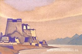 Tíbet. Dzong. Tíbet. Dzong.