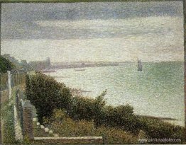 El Canal de la Mancha en Grandcamp El Canal de la Mancha en Grandcamp