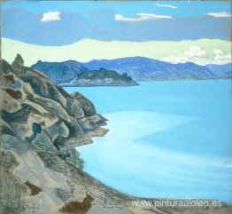 Paisaje de Carelia. Lago Hyumpola. Paisaje de Carelia. Lago Hyumpola.